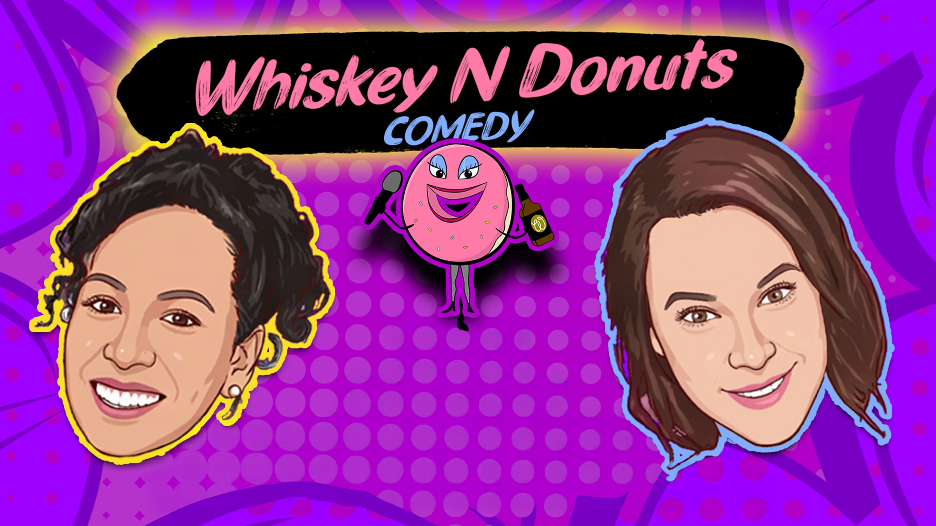 Whiskey N Donuts Comedy poster